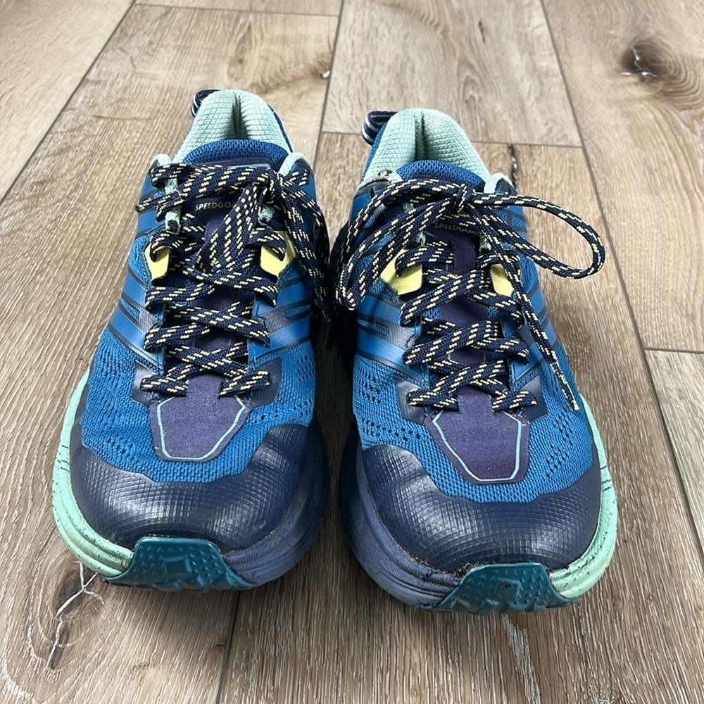Hoka One One Speedgoat 3 Women's Blue Athletic Shoe Tennis Shoe - Picture 2 of 11